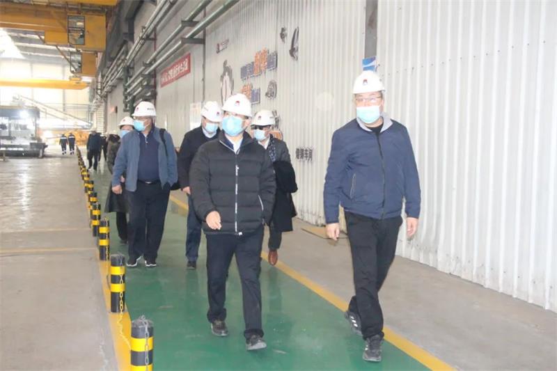 中国有色金属工业协会党委副书记范顺科一行莅临尊龙凯时铝业调研指导