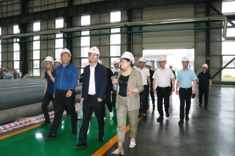 贵阳市政协副主席、清镇市委书记付涛一行到尊龙凯时铝业考察