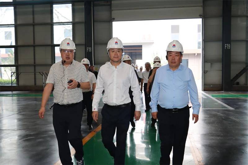 山东省临朐县党政考察团到尊龙凯时铝业参观考察